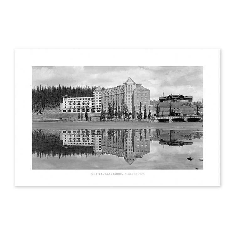 Vivid Archives Chateau Lake Louise Alberta, 1925