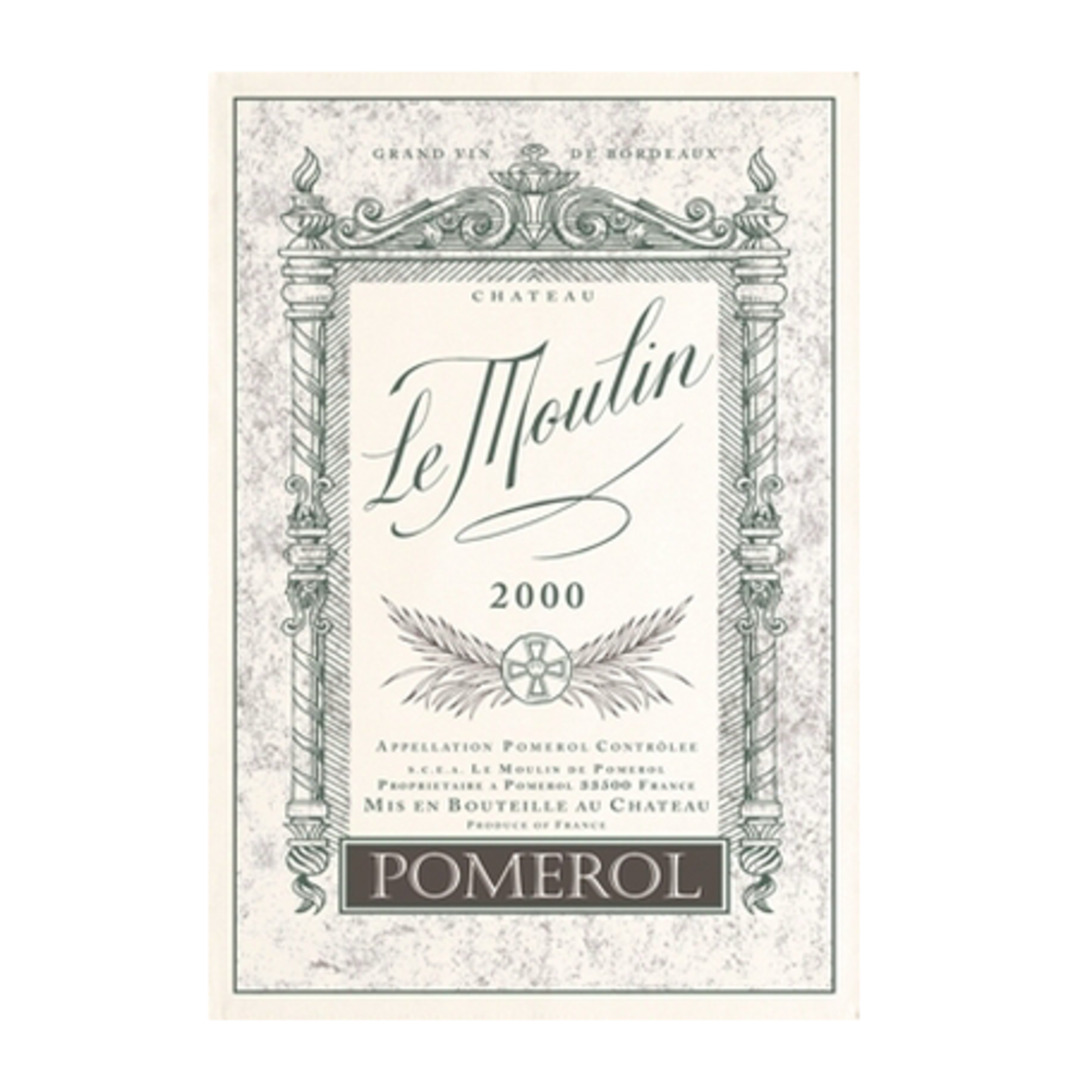 Tea Towel - Chateau Le Moulin - Made in France (Torchons & Bouchons)
