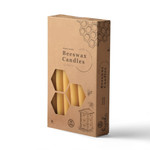 Handmade Yellow Beeswax Candles - 12pack