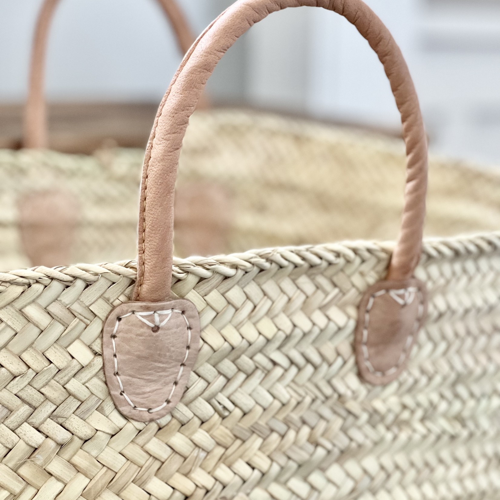 Double Handle French Basket – Boxwood Avenue Mercantile