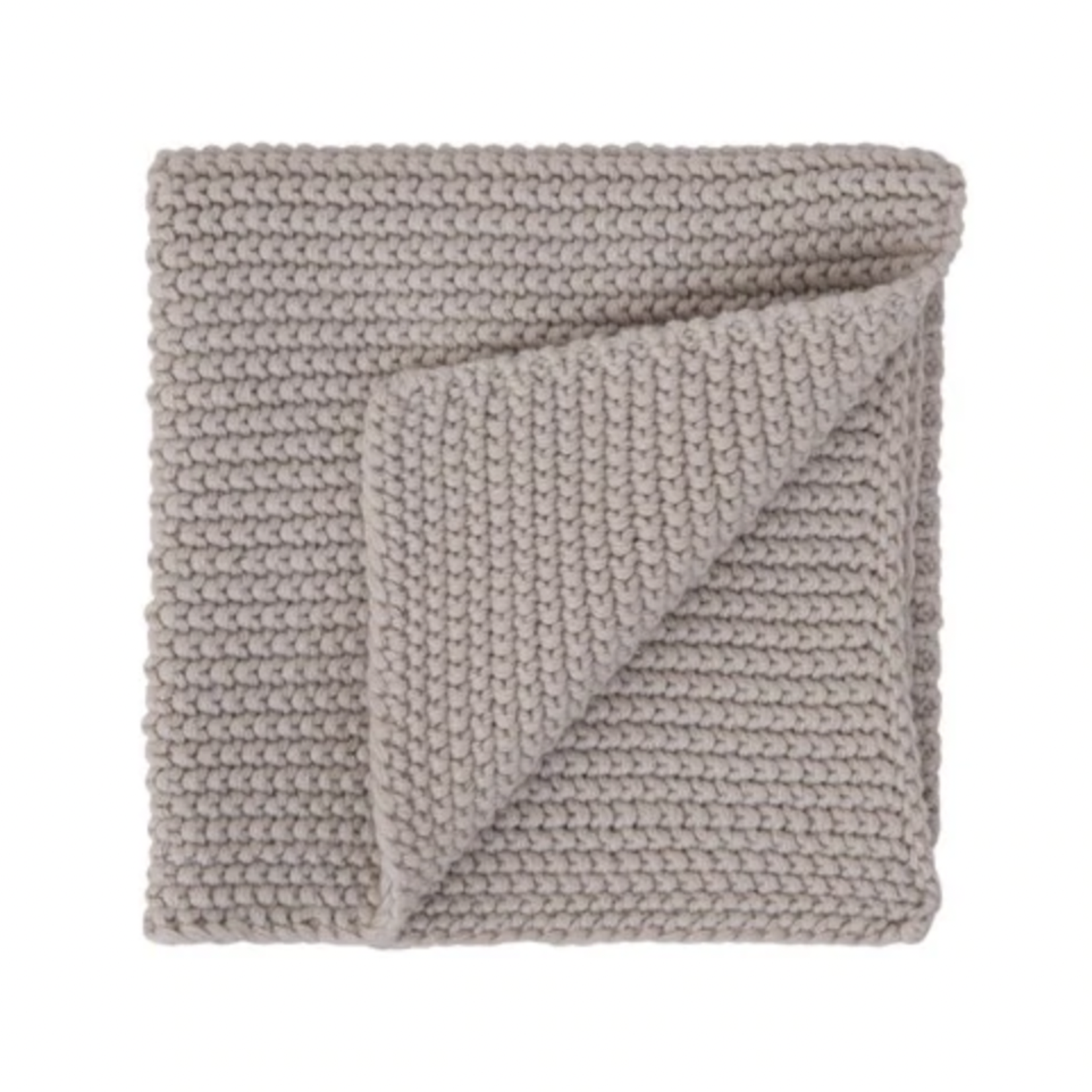 Cotton Knit Dish Cloth - Natural