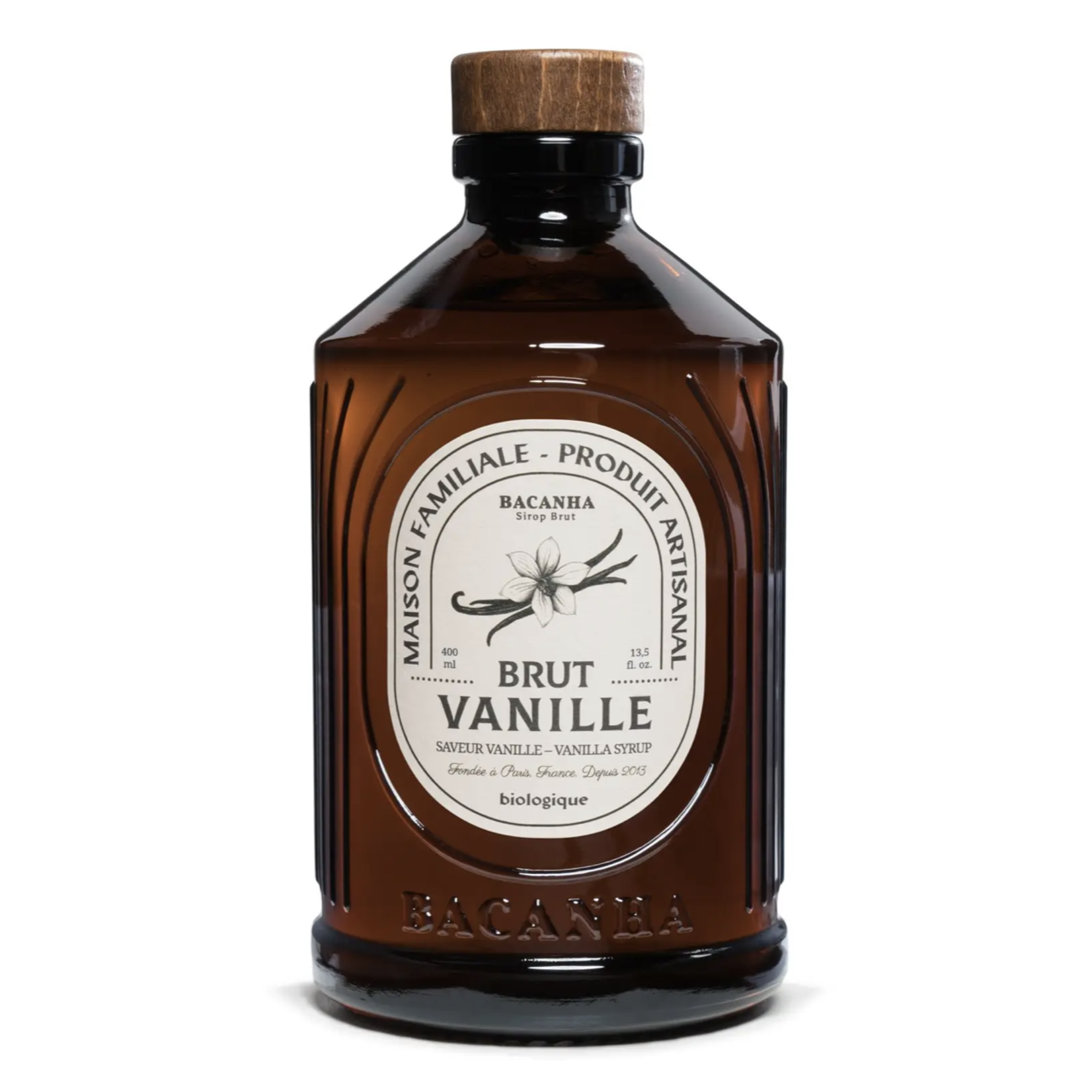 Organic Raw Syrup Vanilla French Mercantile