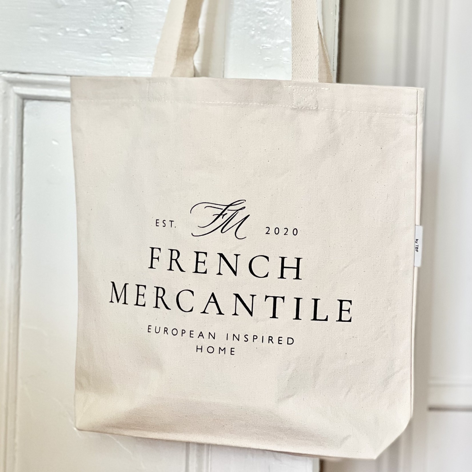 French Mercantile Organic Shopping Tote