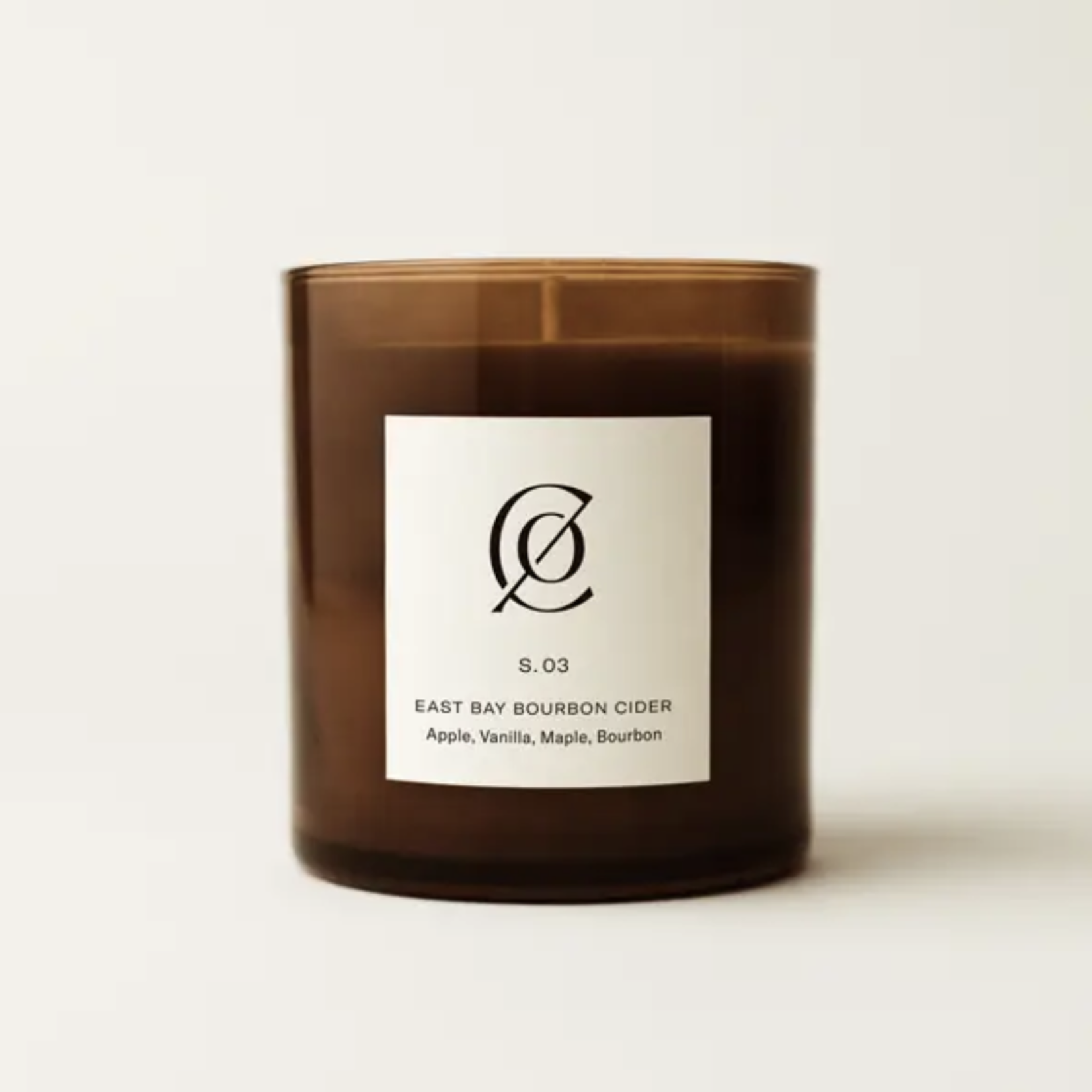 S. 03 East Bay Bourbon Soy Candle