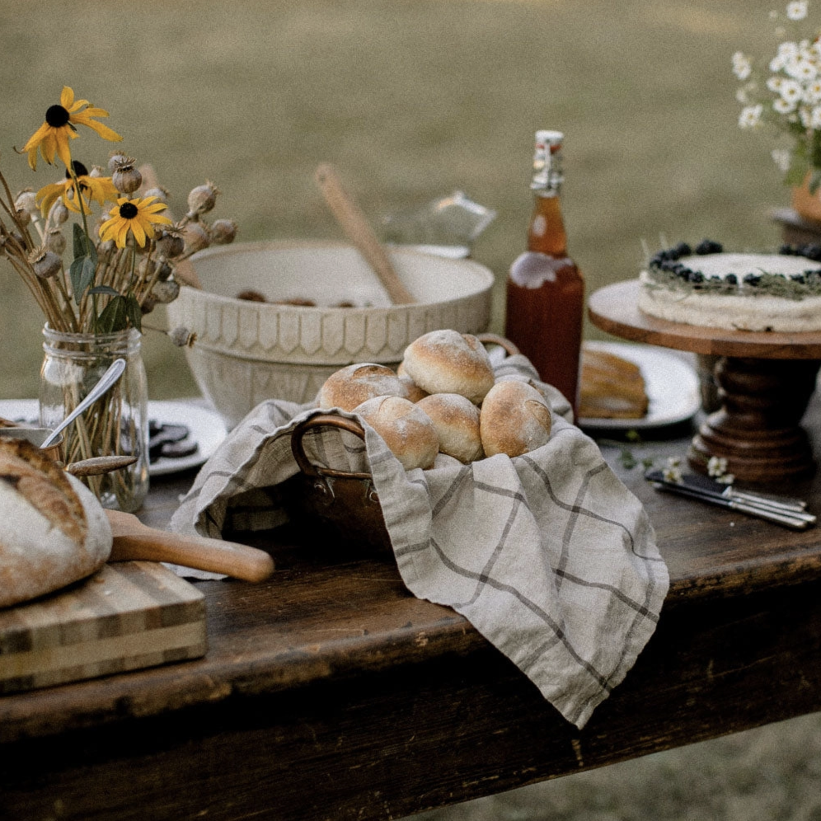 Shop for Handmade Rustic linen dish towels at the Burncoat Center