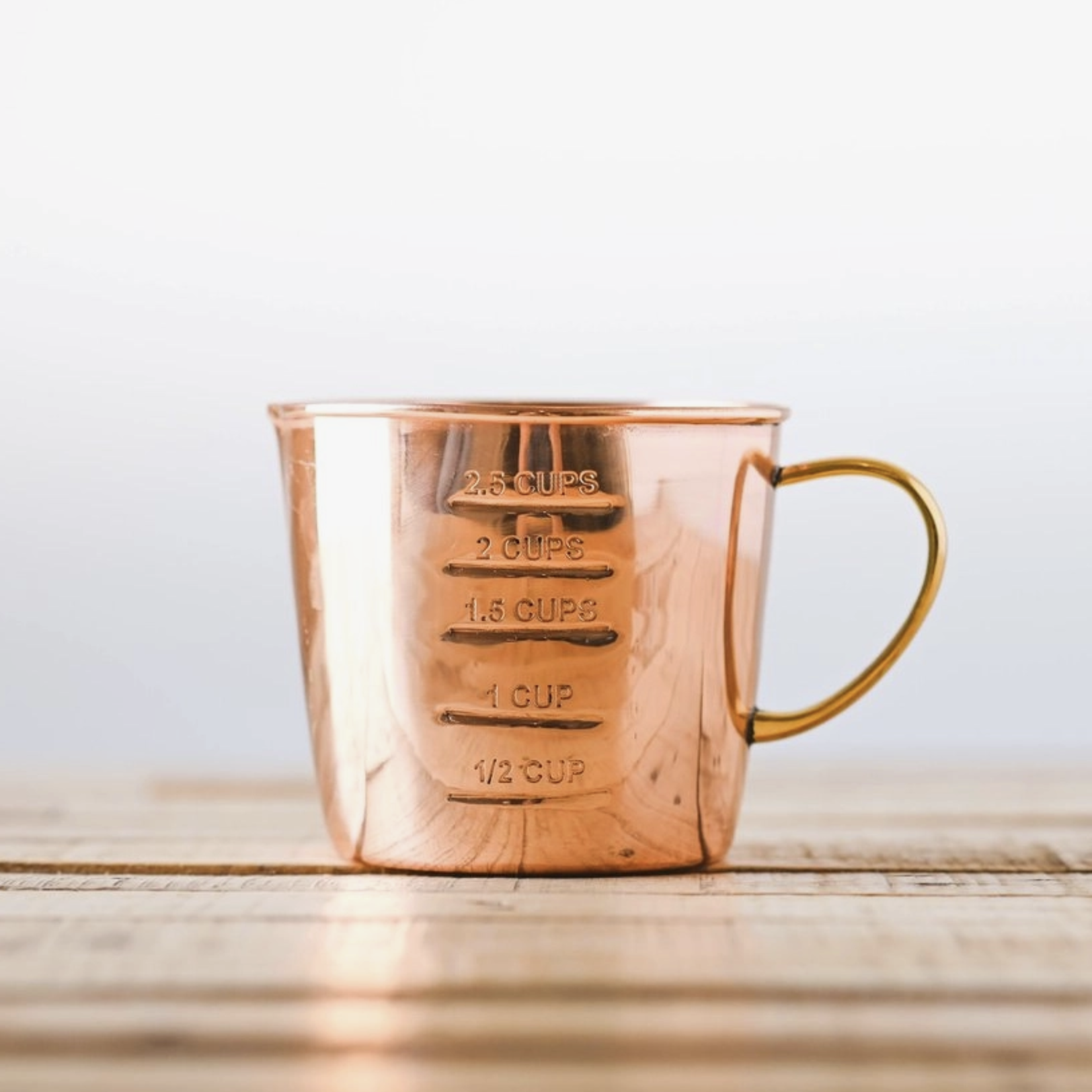 Copper Liquid Measuring Cup | 2.5 Cup