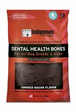 Indigenous Pet Products Indigenous Dental Bones Smoked Bacon Dog Treats 481 g