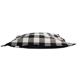 Be One Breed Be One Breed Cloud  Bed Plaid Black Med 27" x 36"