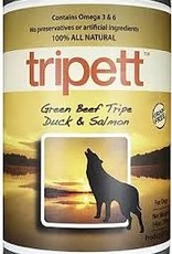 Tripett Tripett Green Beef Tripe, Duck & Salmon Wet Dog Food 14 oz