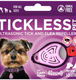 Tickless Tickless Pet Classic Medallion For All Sizes Pink