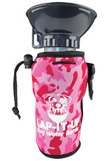 Lap It  Up Lap It Up Dog Water Bottle Camo Pink