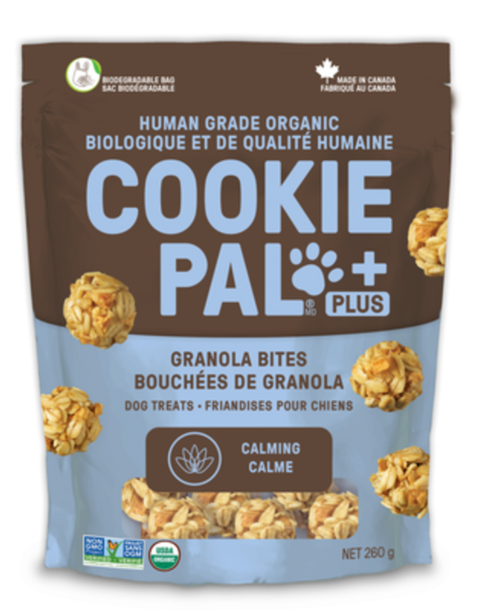 Cookie Pal Cookie Pal  Plus Granola Bites Dog Treats CALMING 260 g