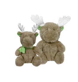foufou Foufou Holiday Sparkle Stuffless Crinkle Moose Plush