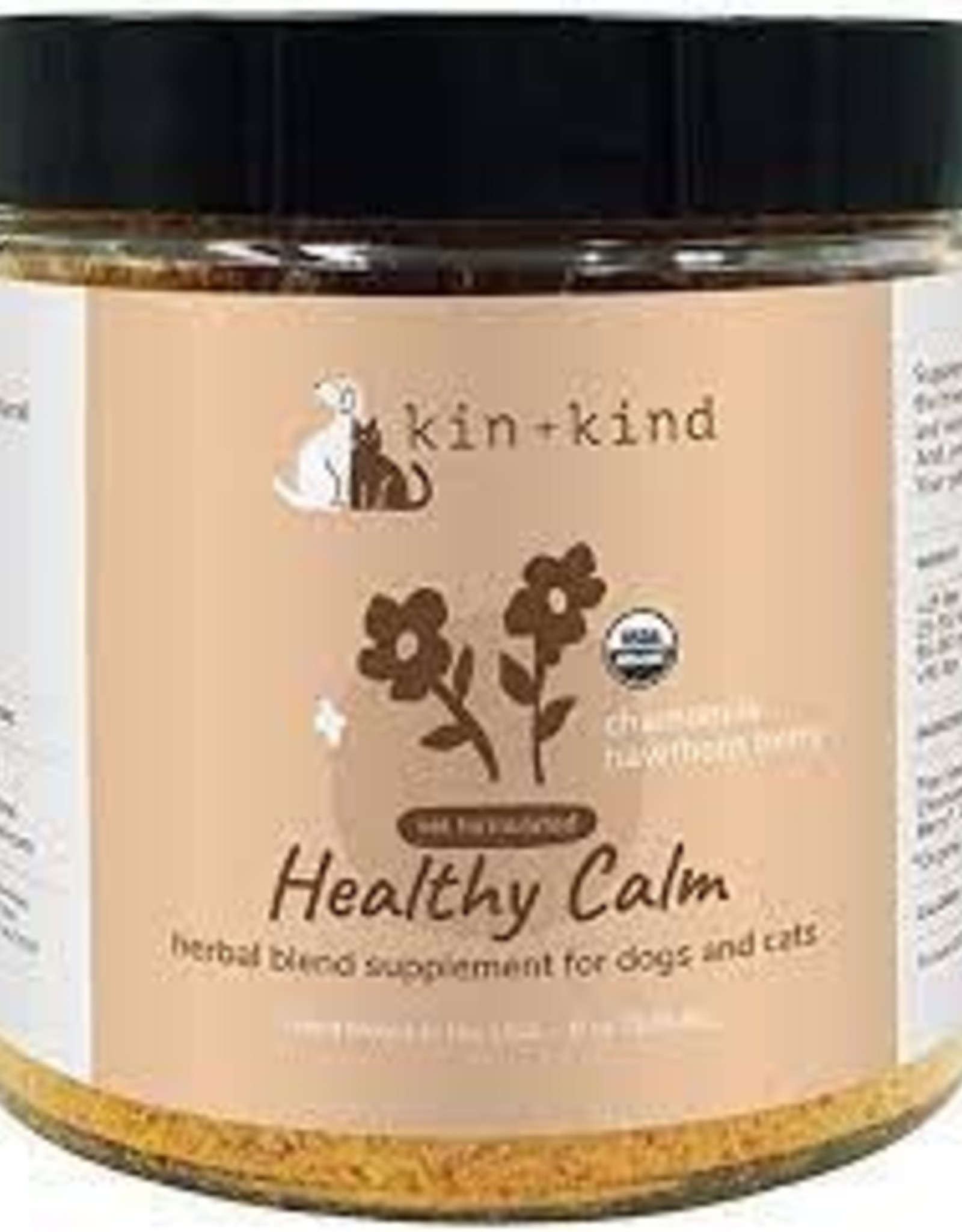 Kin + Kind Kin & Kind Healthy Calm Cat & Dog Supplement 4 oz