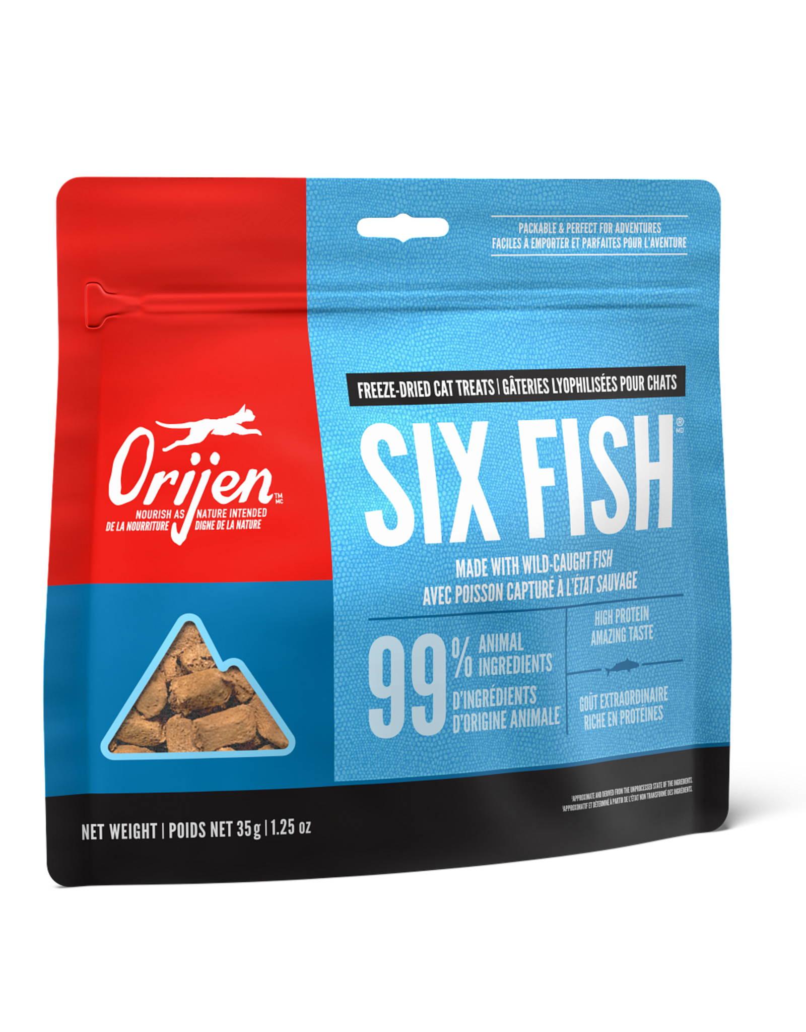 Orijen Orijen Six Fish Freeze-Dried Cat Treats 35 g