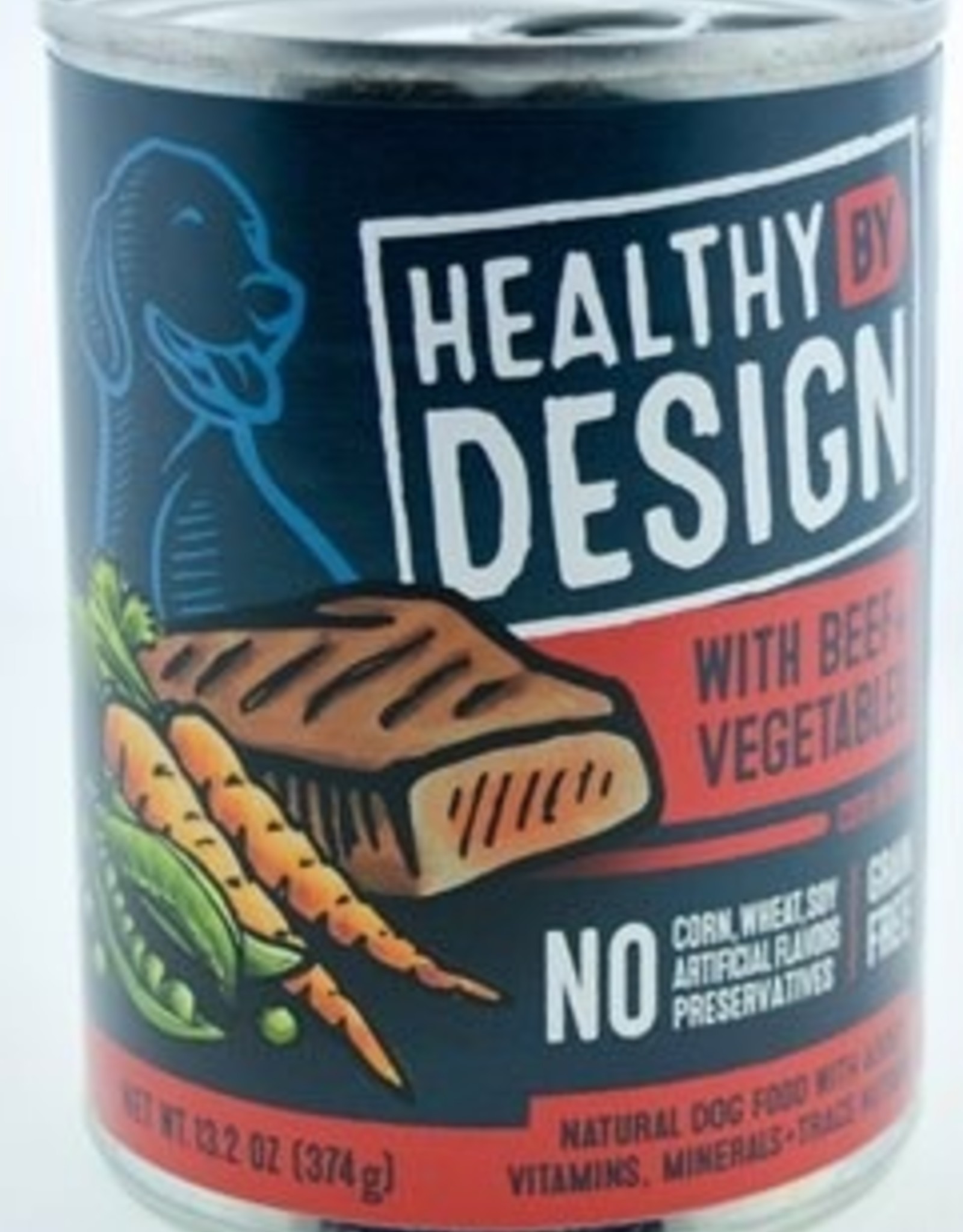 Healthy By Design Healthy By Design Beef & Veg Stew Dog Food 13.2 oz