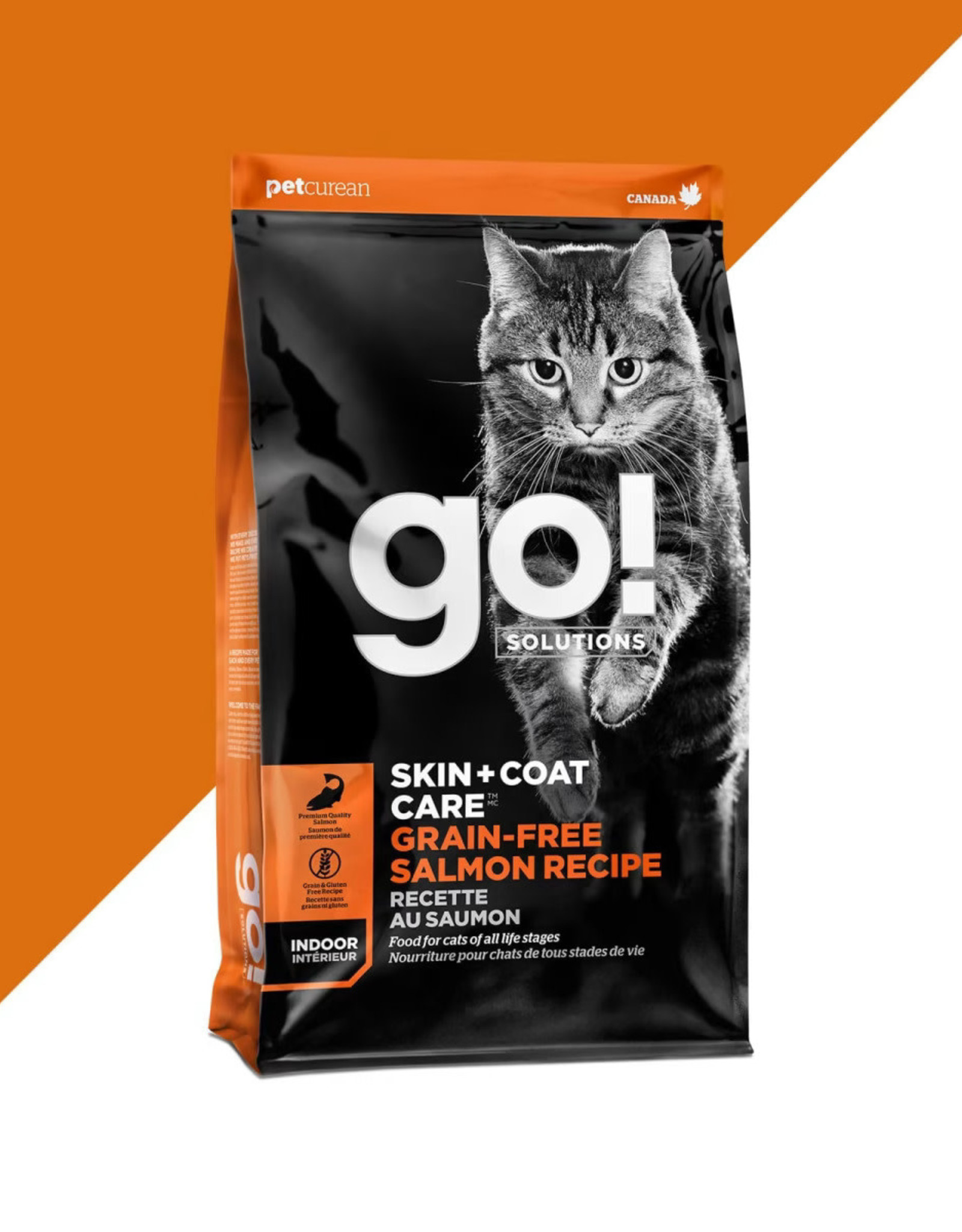 GO GO! Skin & Coat Grain Free Salmon Cat 3 lbs