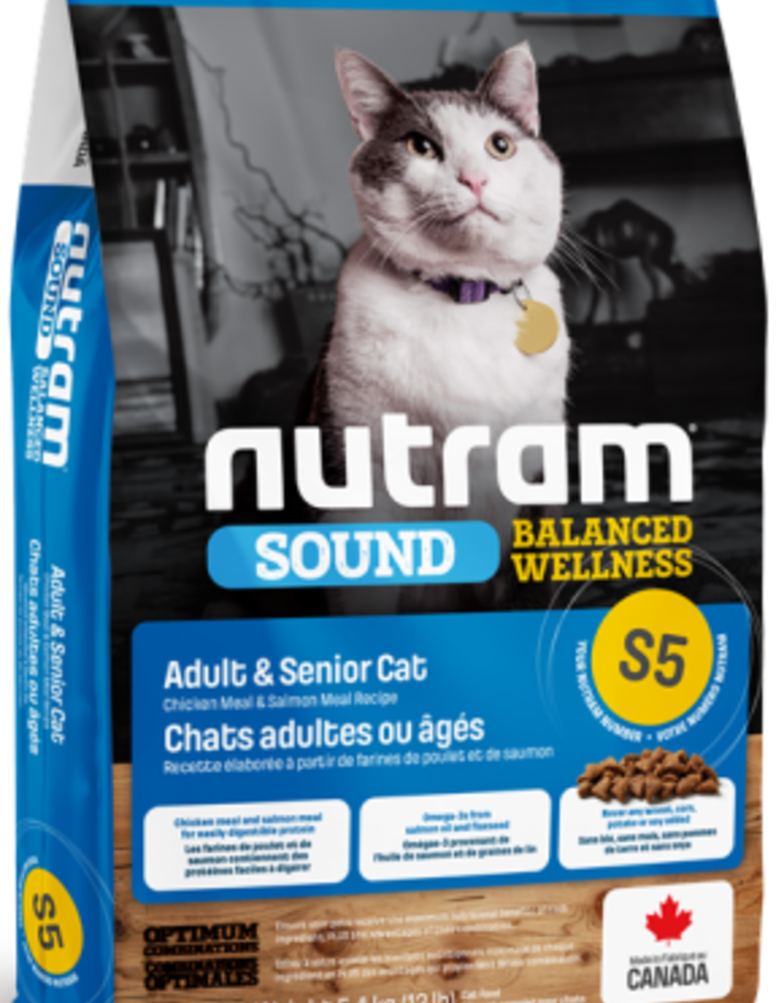 Nutram Nutram S5 Adult & Senior Cat Food