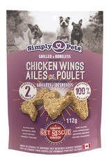Simply Pets Simply Pets Chicken Wings Grilled & Boneless Treats 112 g