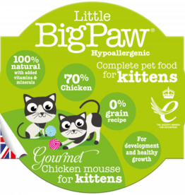 Little Big Paws Little Big Paw Kitten Chicken Mousse 85 g