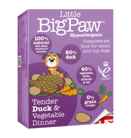 Little Big Paws Little Big Paw Dog Tender Duck & Vegetable 150 g