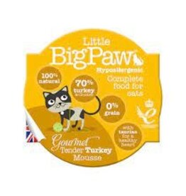 Little Big Paws Little Big Paw Cat Gourmet Tender Turkey Mousse 85 g