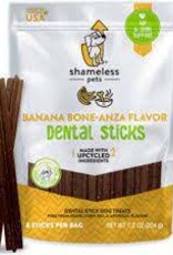 Shameless Shameless Pets Dog Dental Sticks Banana Bone- 204 g