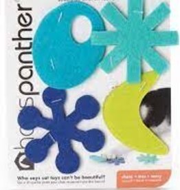 Hauspanther Hauspanther Atomic Flyers Cat Toy Ocean 4 Pack