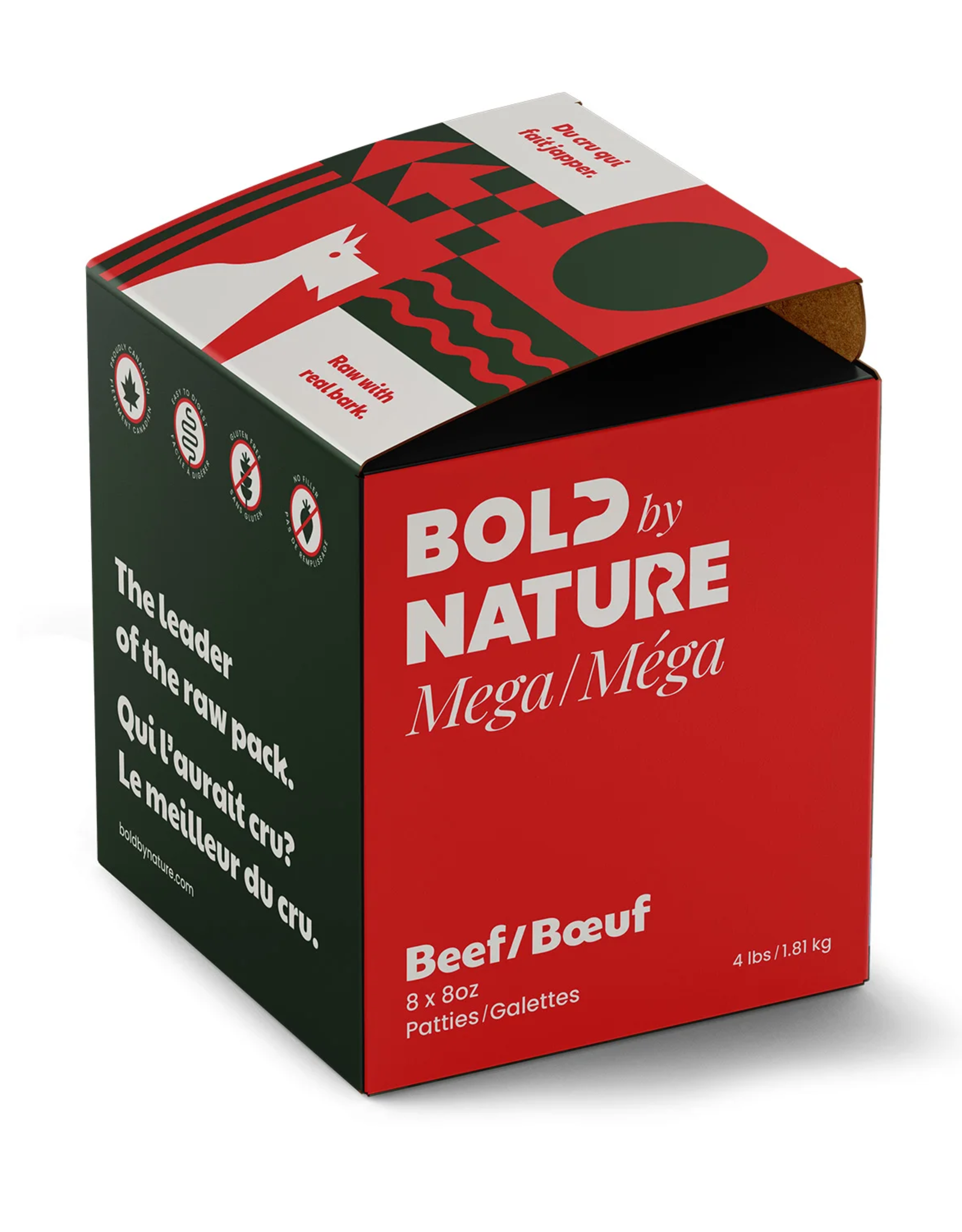 Bold by Nature Bold by Nature Mega Beef Dog Food