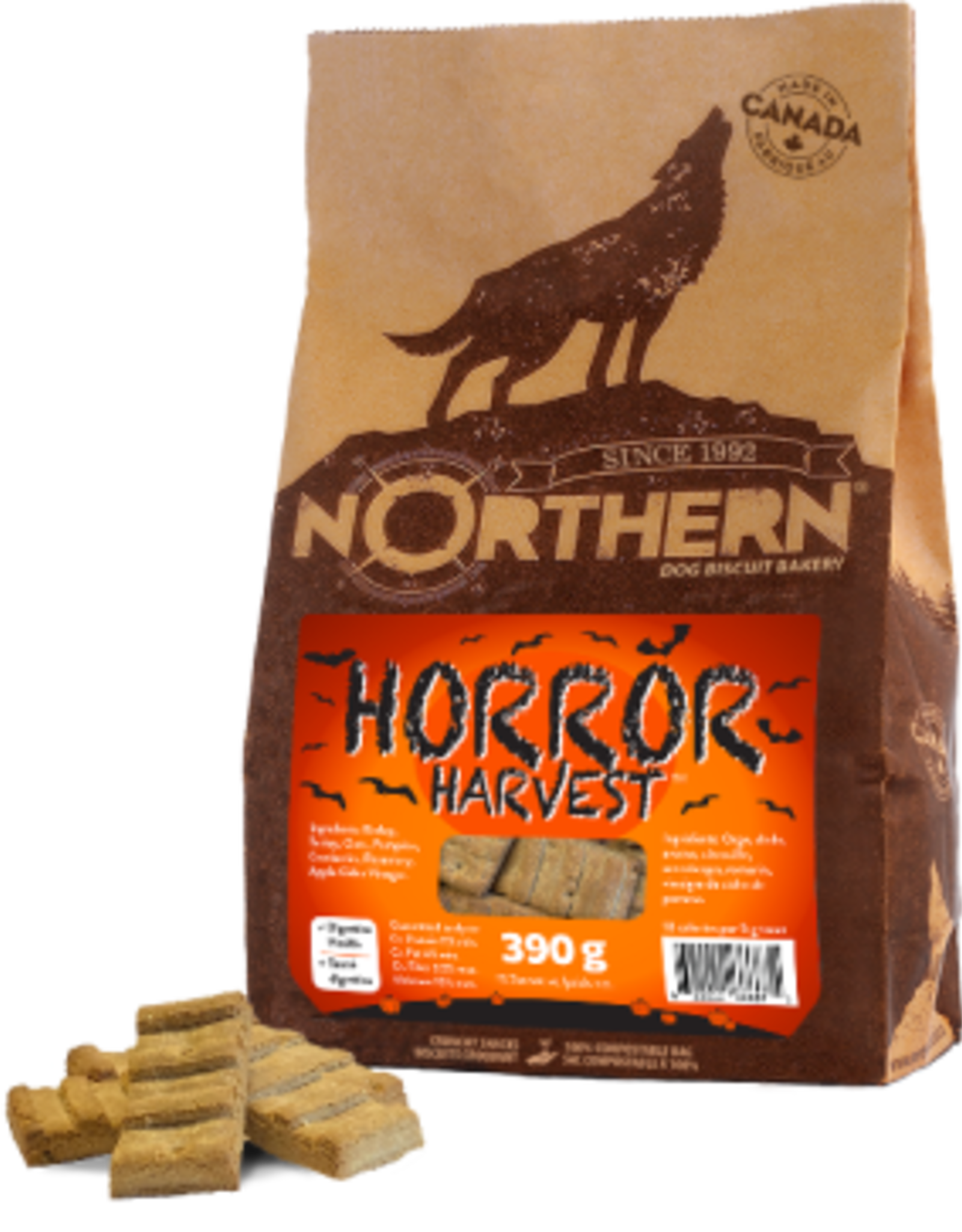 Northern Biscuit Northern Dog Biscuits Horror Harvest 390 g