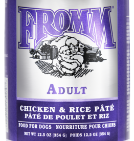 Fromm Fromm Classic Chicken & Rice Wet Pate Dog 12.5 oz