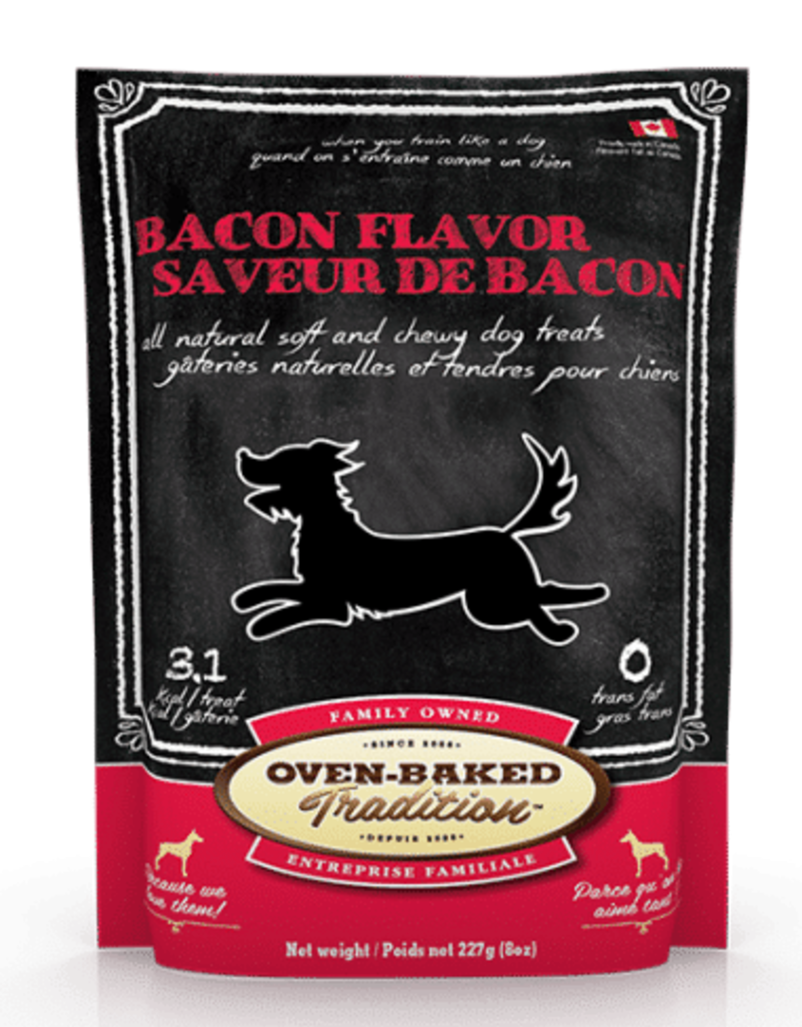 Oven-Baked Tradition Oven-Baked Tradition Soft & Chewy Bacon Dog Treats 8 oz