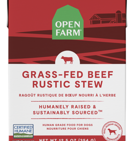 Open Farm Open Farm Grass-Fed Beef Rustic Stew Wet Dog Food 12.5 oz
