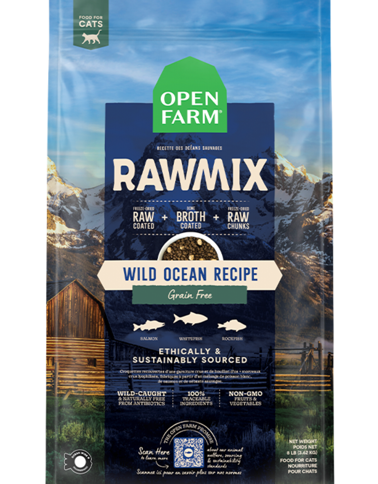 Open Farm Open Farm RawMix Wild Ocean Grain & Legume Free Cat Food