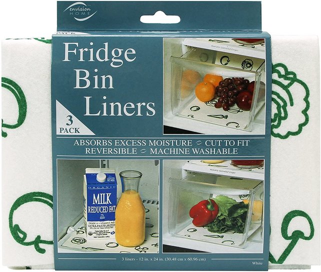 Fridge Bin Liners Set/3 Fridge Bin Liners Set/3