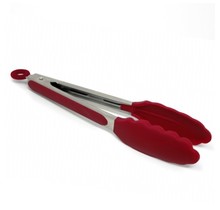 1366581 Silicone Tong 9"-Red