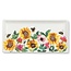 27-Mirasol-Pltr - Sunflower & Bees Rectangular Platter