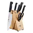 JA Henckels 35131-007 Four Star 7pc Block Set