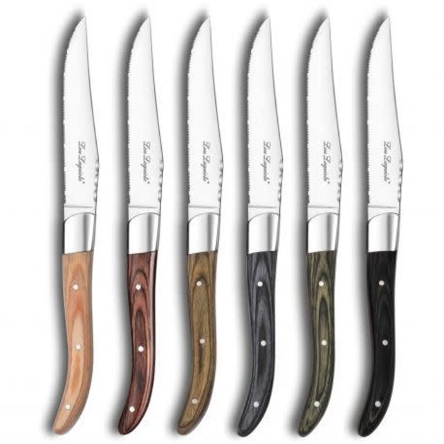 Steak Knives Set/6-Mixed Colors