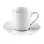 Medard De Noblat MA21 Espresso Cup & Saucer-Baghera White