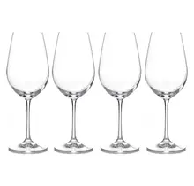 49040729550 Luna Red Wine Glasses Set/4