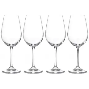 49040729550 Luna Red Wine Glasses Set/4