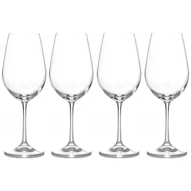 49040729550 Luna Red Wine Glasses Set/4