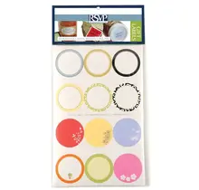 LABL-A - Gift Labels Set 48 - Round & Square