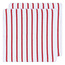 Now Designs 142212 - Basketweave D/C Set/2 Red