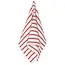 Now Designs 140212 - Basketweave T/Towel Red