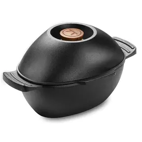 76495 Cast Iron Mussell/Seafood Pot