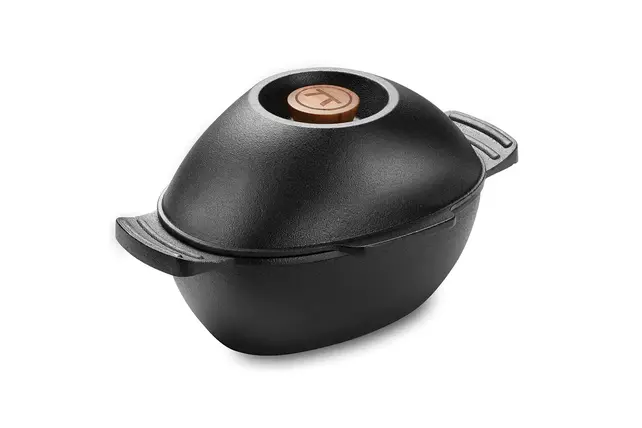 76495 Cast Iron Mussell/Seafood Pot