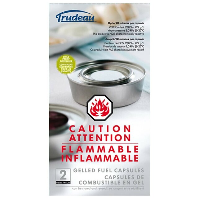 Gelled Fuel Capsules Set/2 Gelled Fuel Capsules Set/2