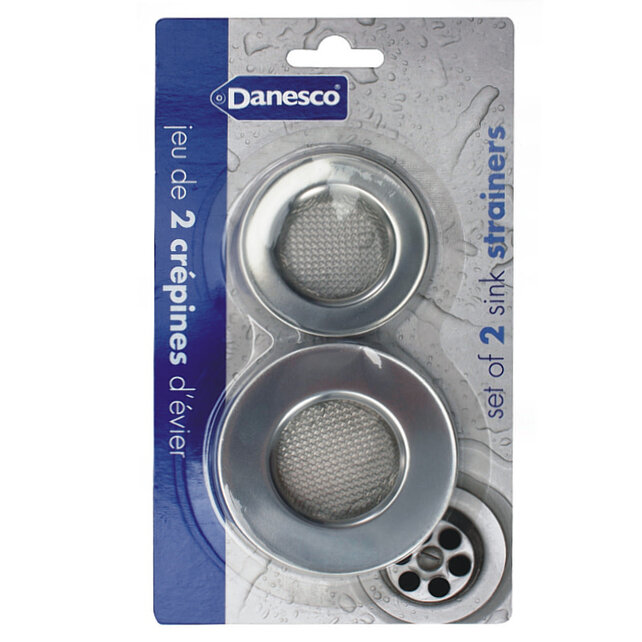 40391/2 S/S Sink Strainers Set/2